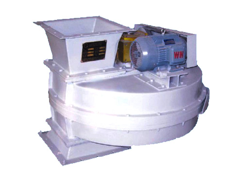 Vertical double grid wheel feeding machine