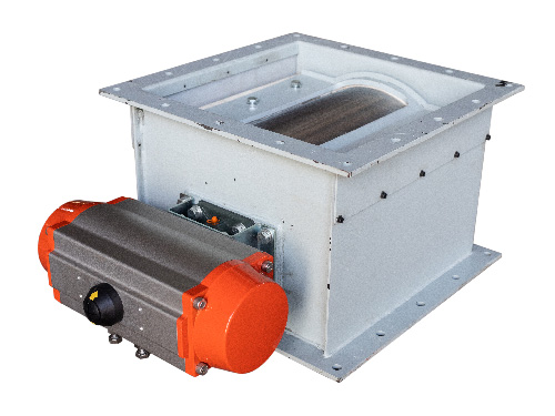 Pneumatic switch arc valve